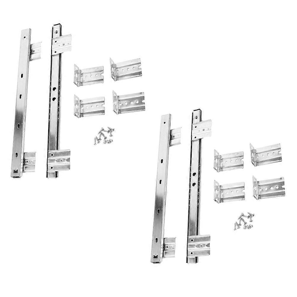 Keyboard Slide Computer Desk Drawer Slides for Practical Use 2Pairs