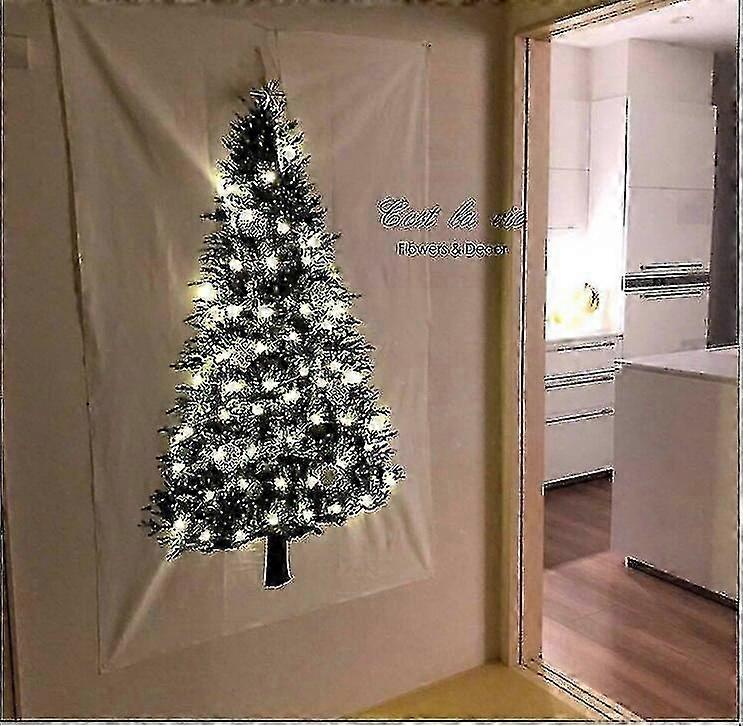 Small Woven Pine Holiday Tapestry