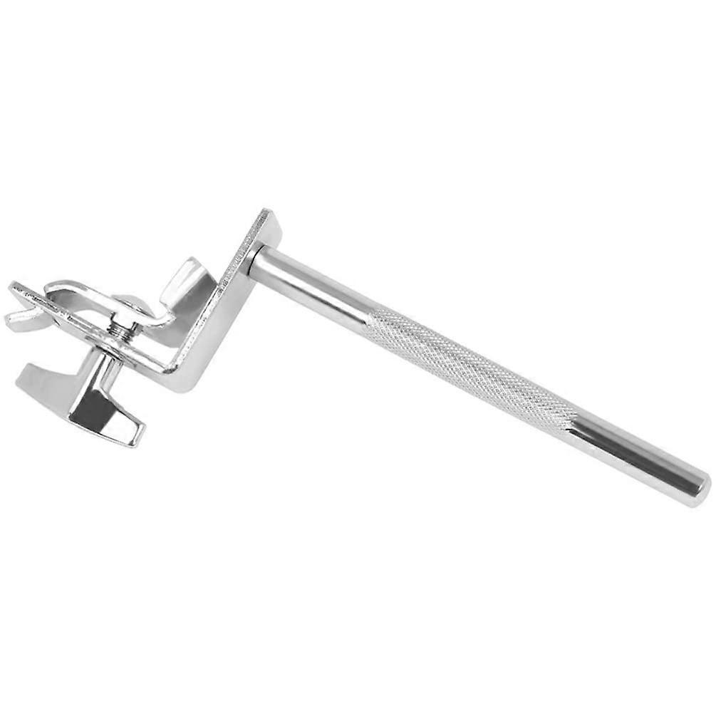 Drum Cowbell Mount Clamp with Secure Locking Clamp, Adjustable Holder for Drum Kit