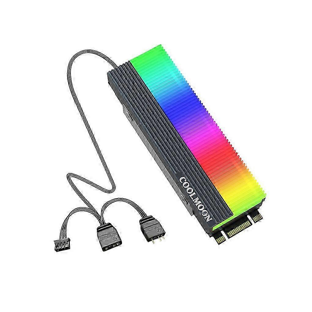 ARGB Aluminium SSD Radiator Cooler