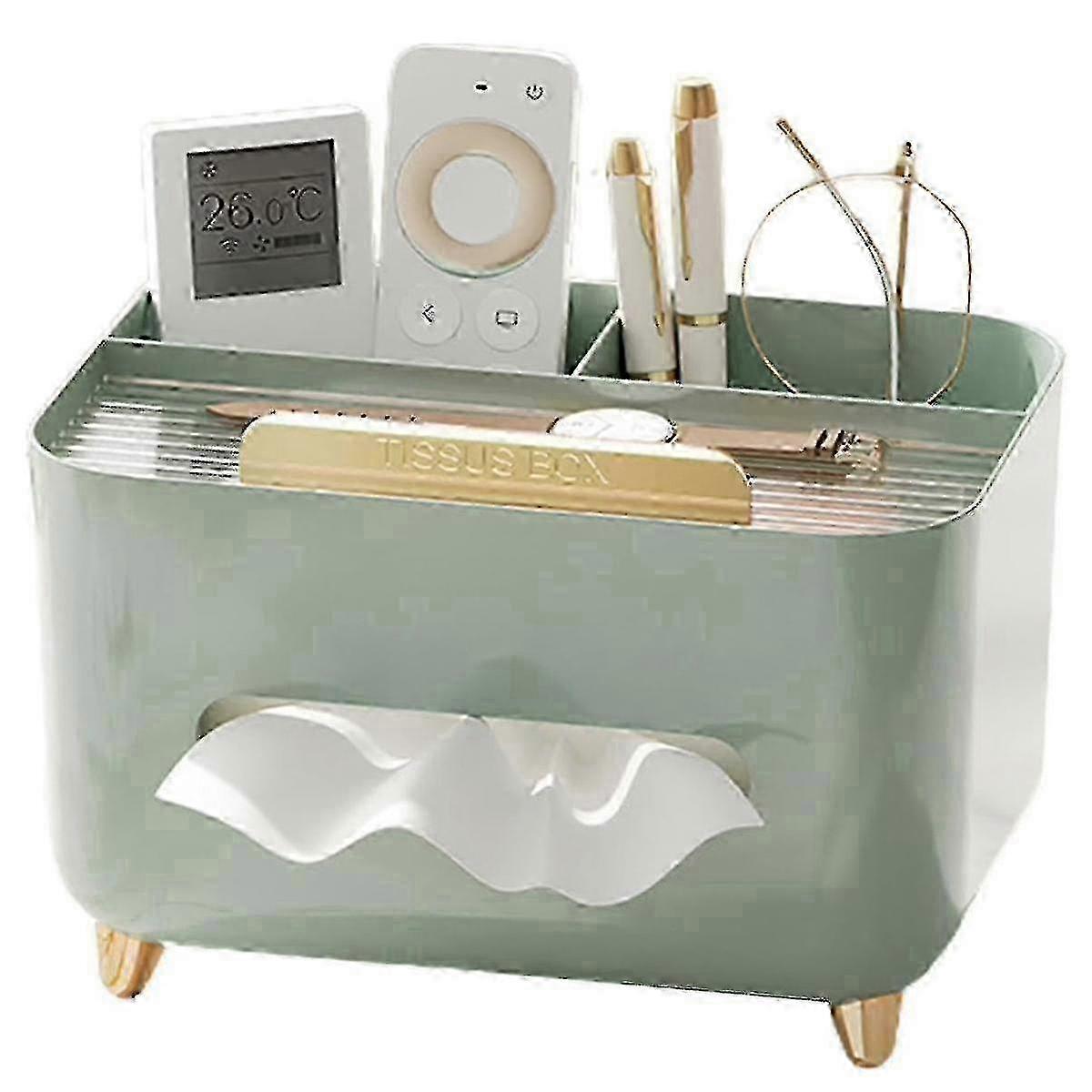 Multi Compartment Tissue Box with Cover