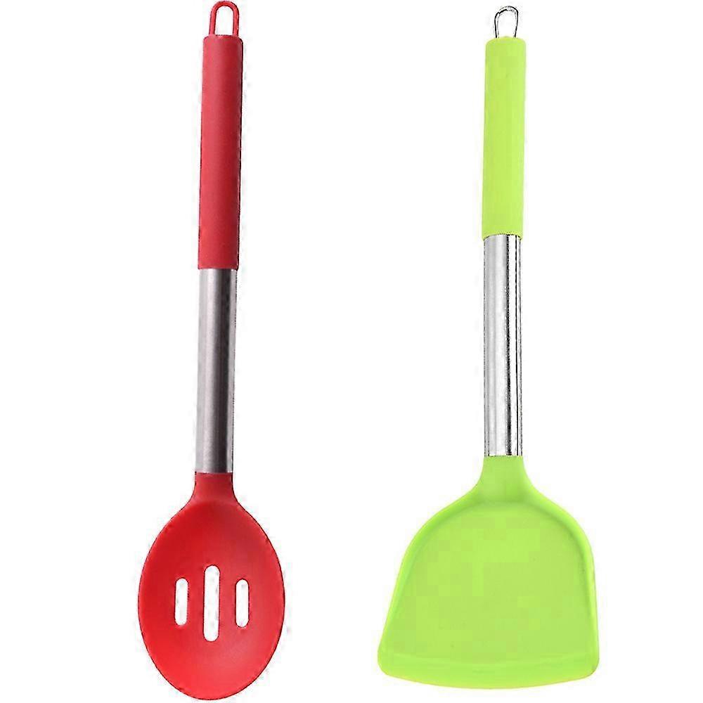 Heat Resistant Silicone Slotted Solid Set