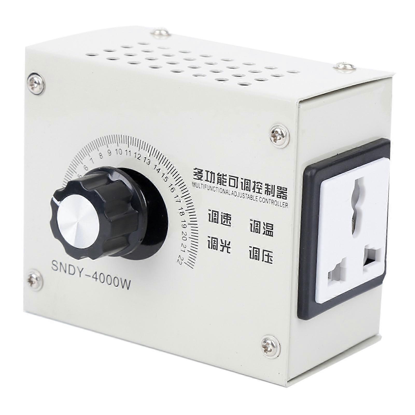 4000W AC  Variable Voltage Controller Control For Fan Speed Motor Tool