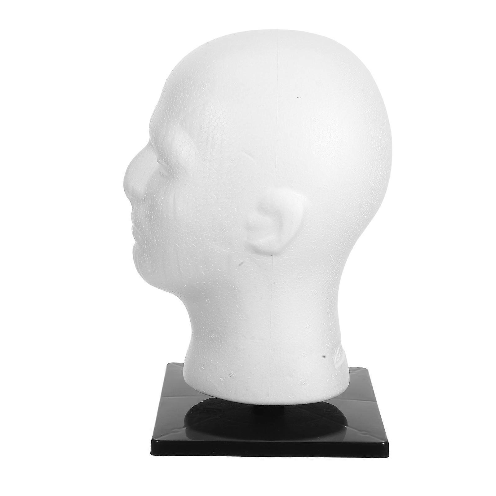 Smooth Surface Foam Mannequin Head Stand