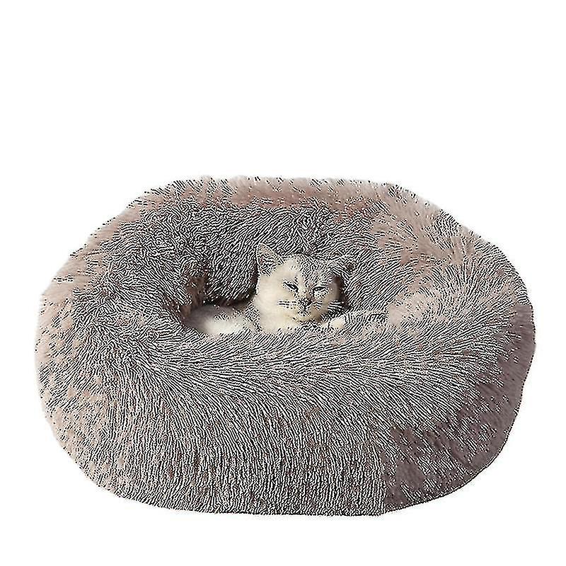 Pet Round Plush Warm Pet Bed