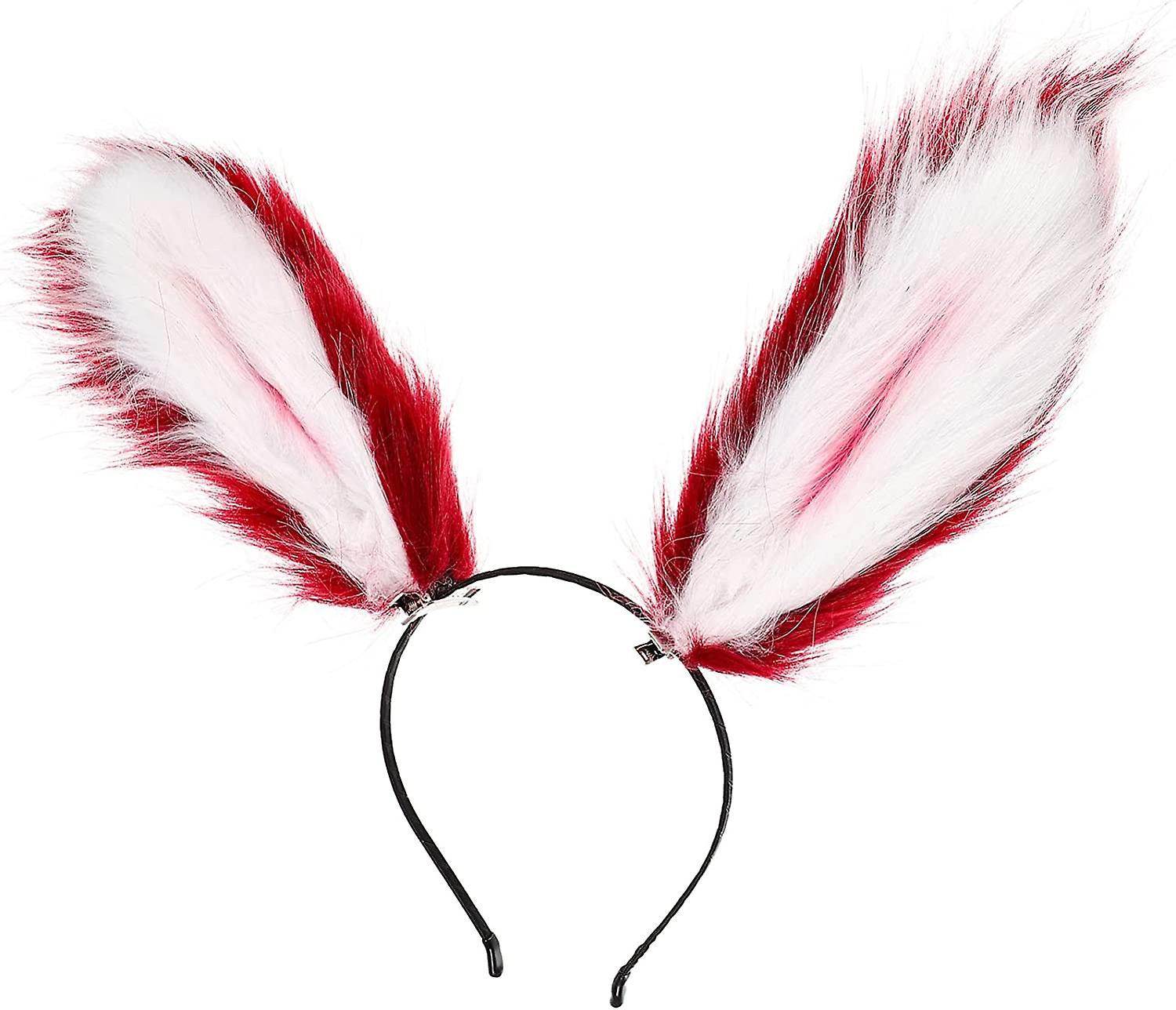 Bunny Ears Headband Cloth Rabbit Ear Headband Detachable