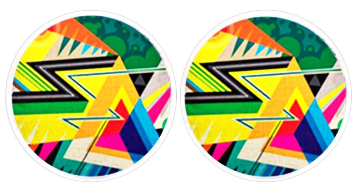 Bassin and Brown Jagged Stripe Cufflinks - Multi-colour