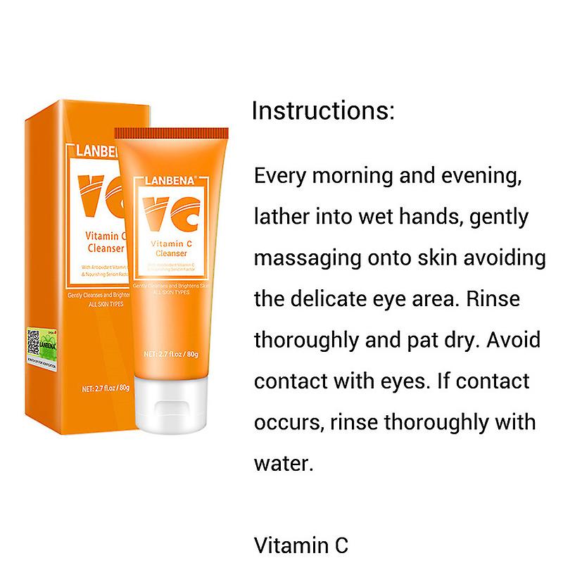 Facial Cleanser Grapes Seed VC Hyaluronic Acid Facial Cleansing Cream for Face Moisturizing Brightening Tightening