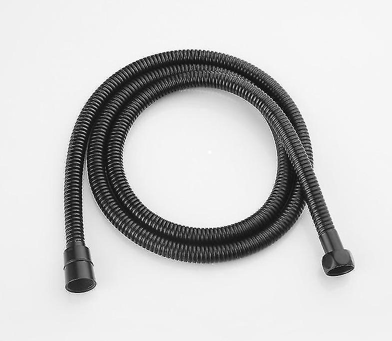Hose Only High quality Black Shower Sliding Bar Wall Mounted