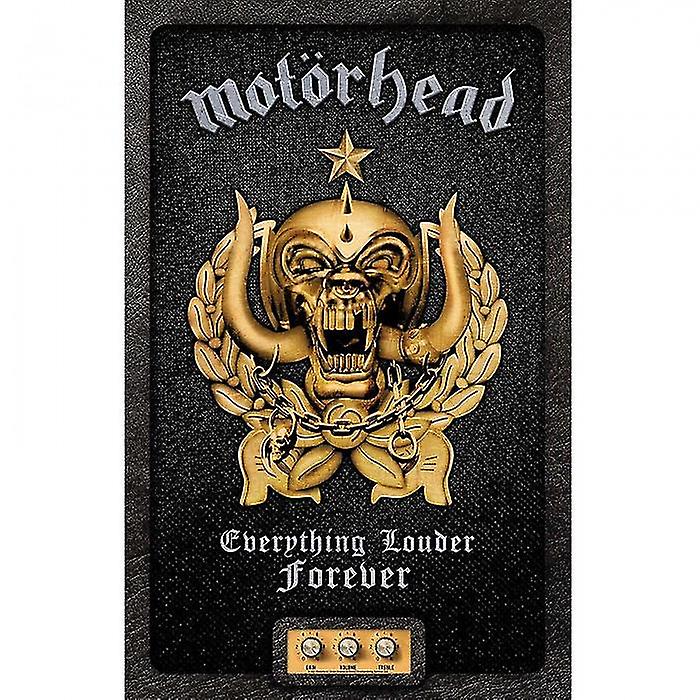 Motorhead Everything Louder Forever Textile Poster