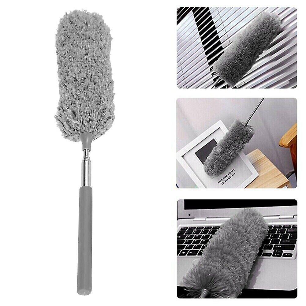 Extendable Handle Feather Duster 250cm Long Telescopic Magic Static Duster Brush