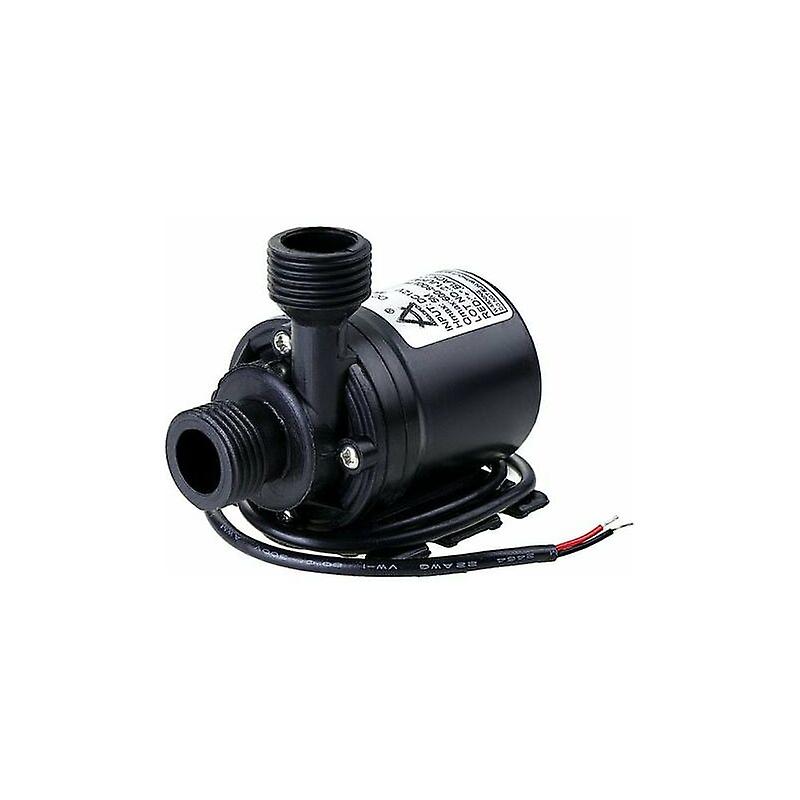 Circulator and Pump DC 12V 800L/H 5M Water Circulation System Amphibious Pump High Performance Solar Circulation System Low Noise 4 Point Brushless DC