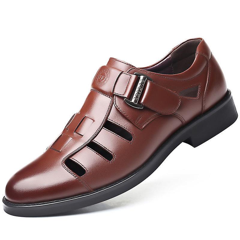 Mænds lædersandaler Elegante lædersko