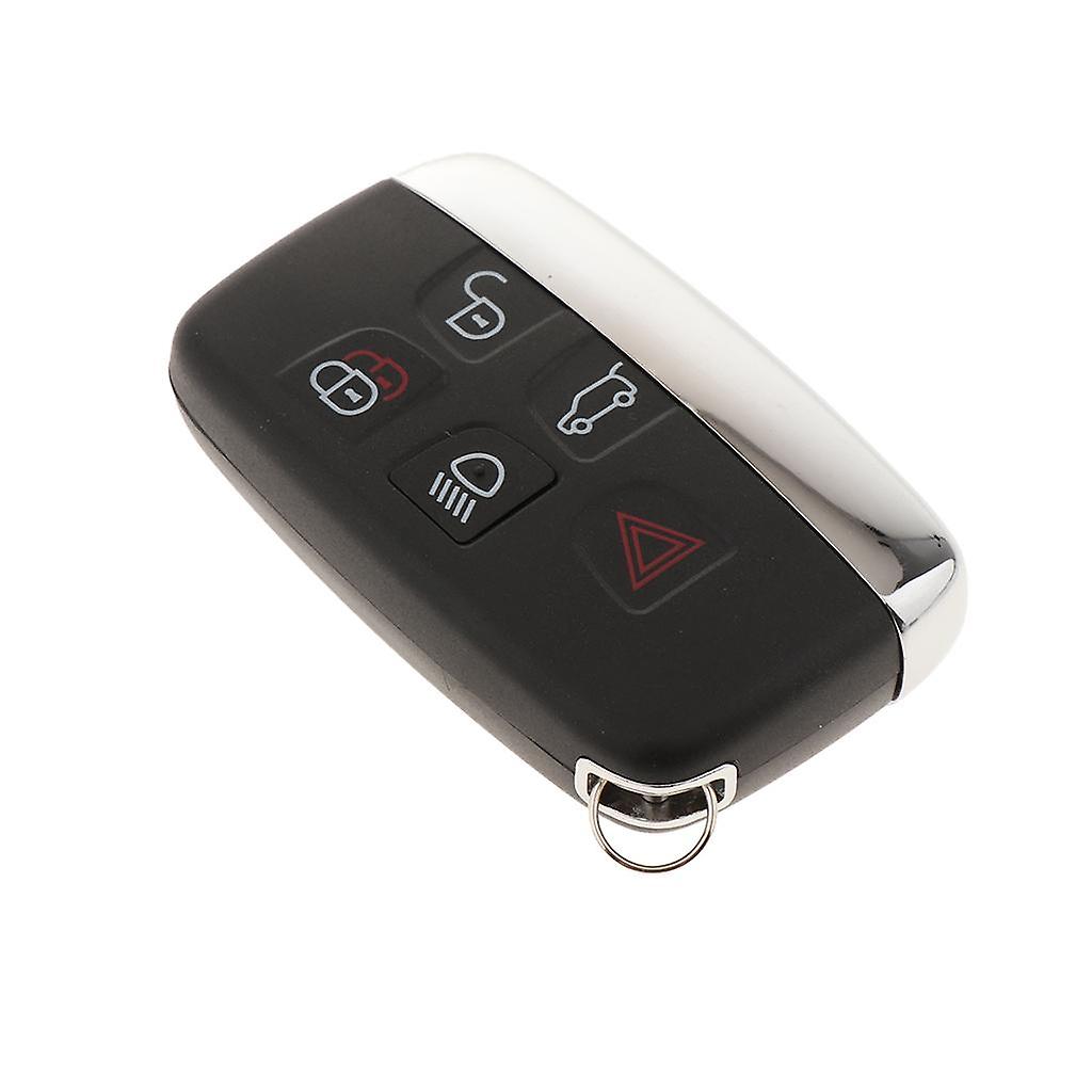 5 Button Remote Key Fob Case Service Kit+Battery for LAND ROVER for Jaguar