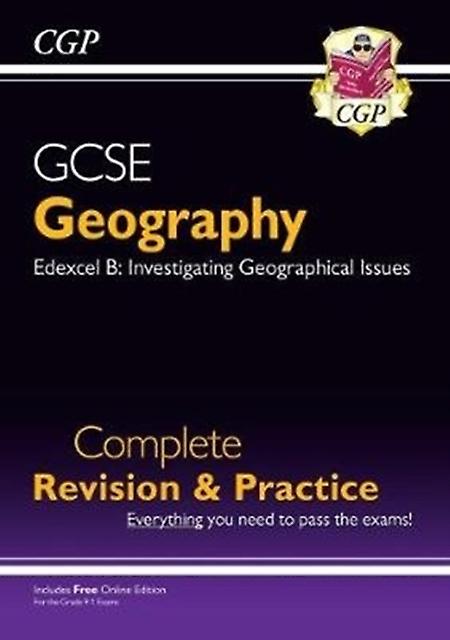 Gcse Geography Edexcel B Complete Revision Practice Includes Online Edition by CGP Books Paperback Book