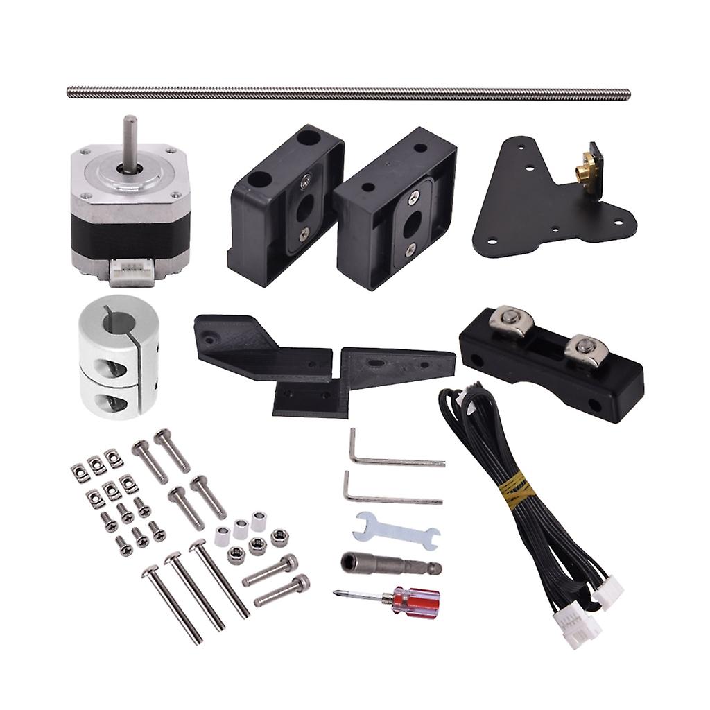 3D Printer Parts- for Cr10/End3 Dual Z-Axis Upgrade Kit Lead Screw Motor Kit