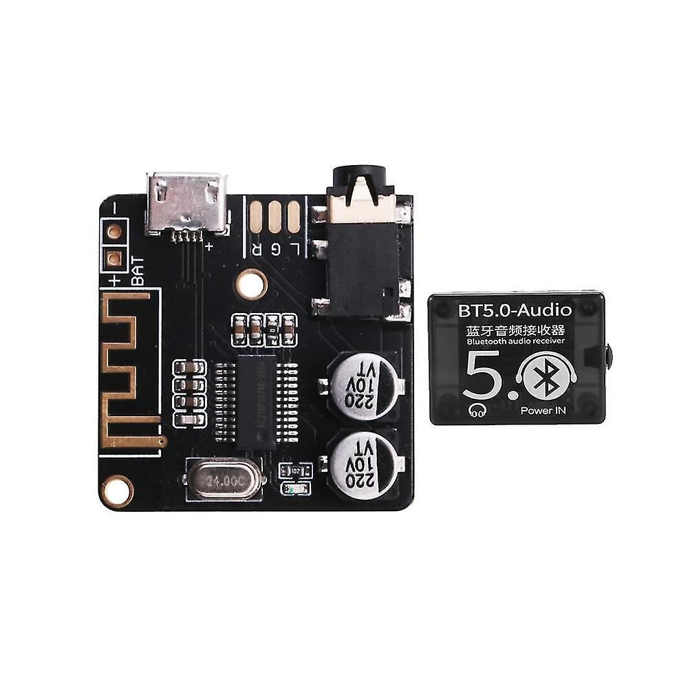 Bt5.0 Audio Module+case Mp3 Bluetooth Audio Decoder Board Lossless Car Speaker Audio Amplifier Boar