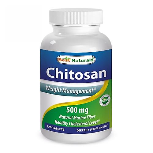 Best Naturals Chitosan 500 Mg – 2 Pack, 120 Tablets Each (Total 240 Tablets)