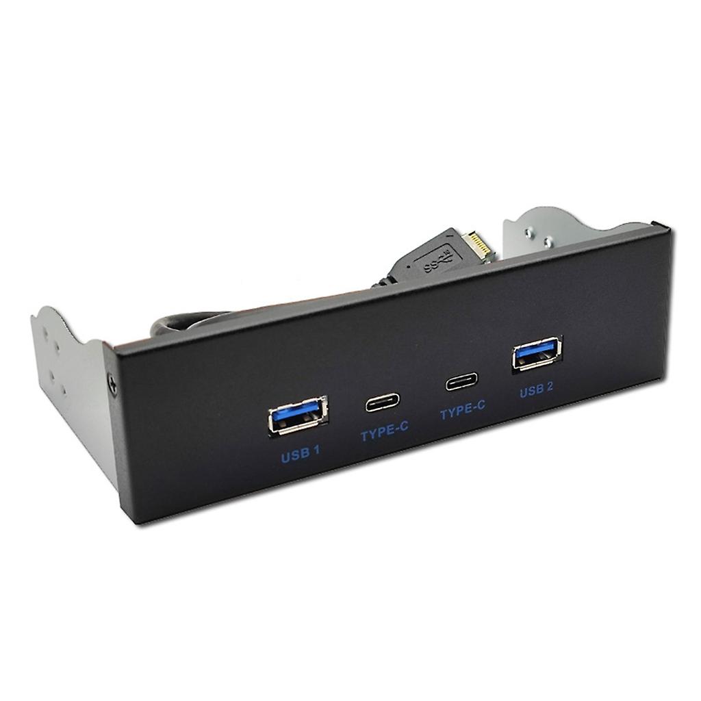Enkelt datorexpansionskort, USB 3.2 Frontpanel, Hub, Optisk enhet, Panel