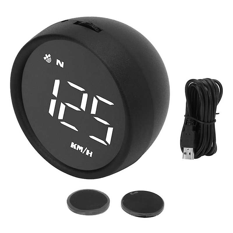 Hud Display Digital Gps Speedometer 2.6in Multiple Function For Motorcycle Suv Van Rv Bus