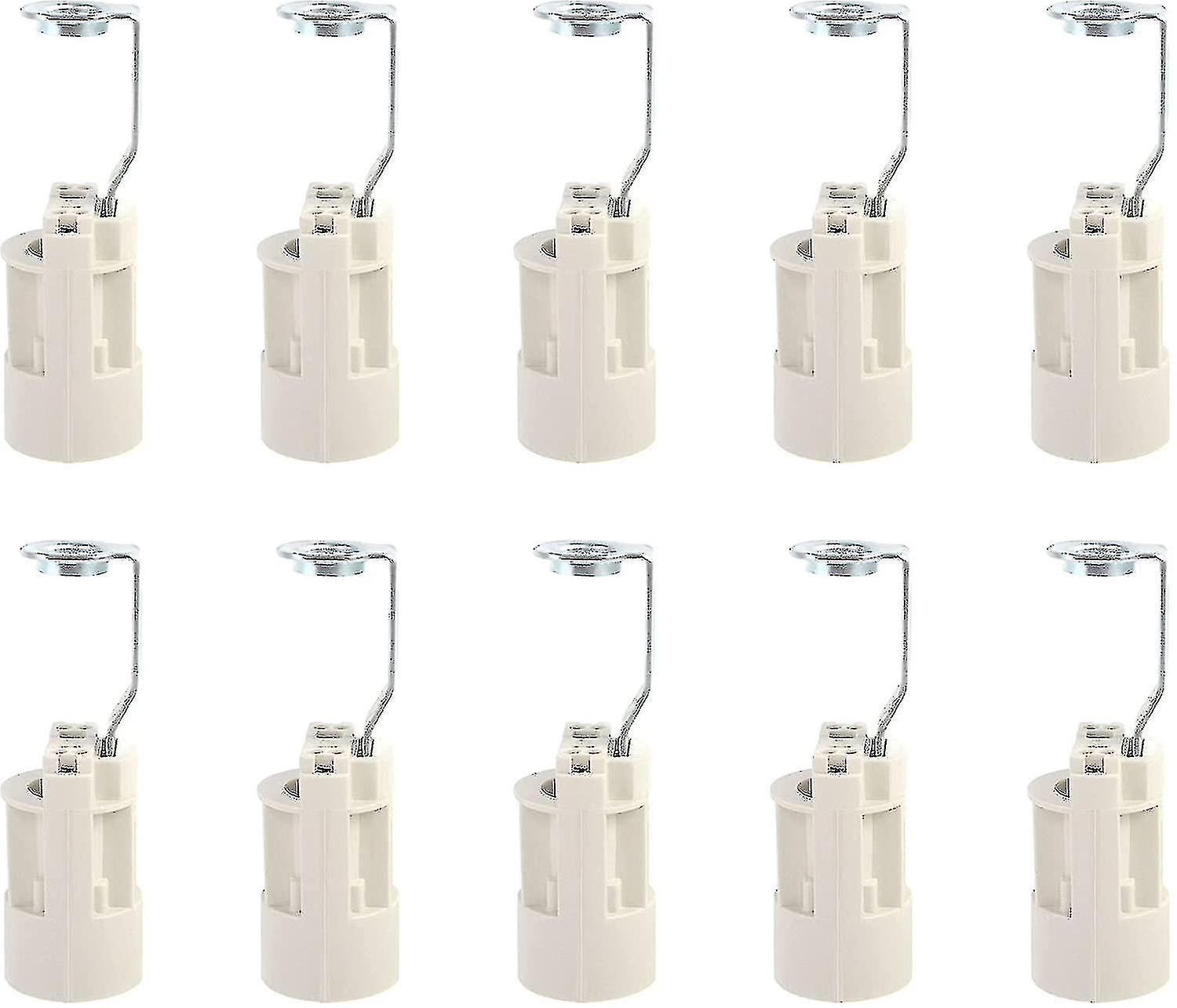 10 Pcs E14 Bulb Base Adjustable E14 Lamp Sockets Converter E14 Sockets Candle Lamp Holder