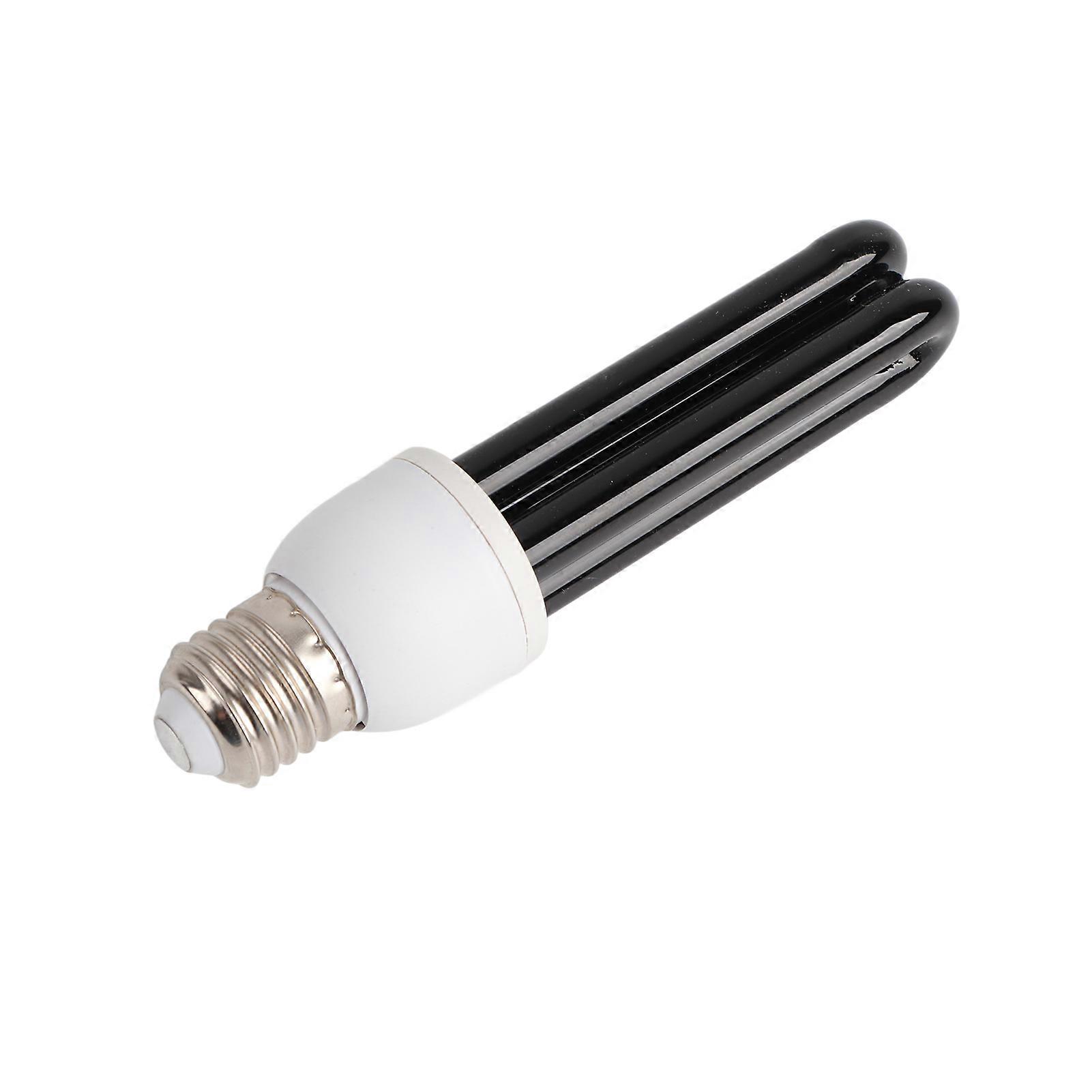 Ampoule fluorescente UV E27 à lumière noire CFL pour discothèque, bar, lampe germicide, antiparasitaire