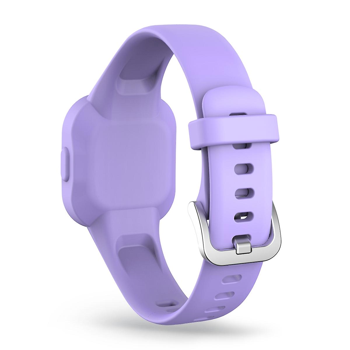 Correa de correa de silicona de color sólido para Garmin Vivofit jr 3