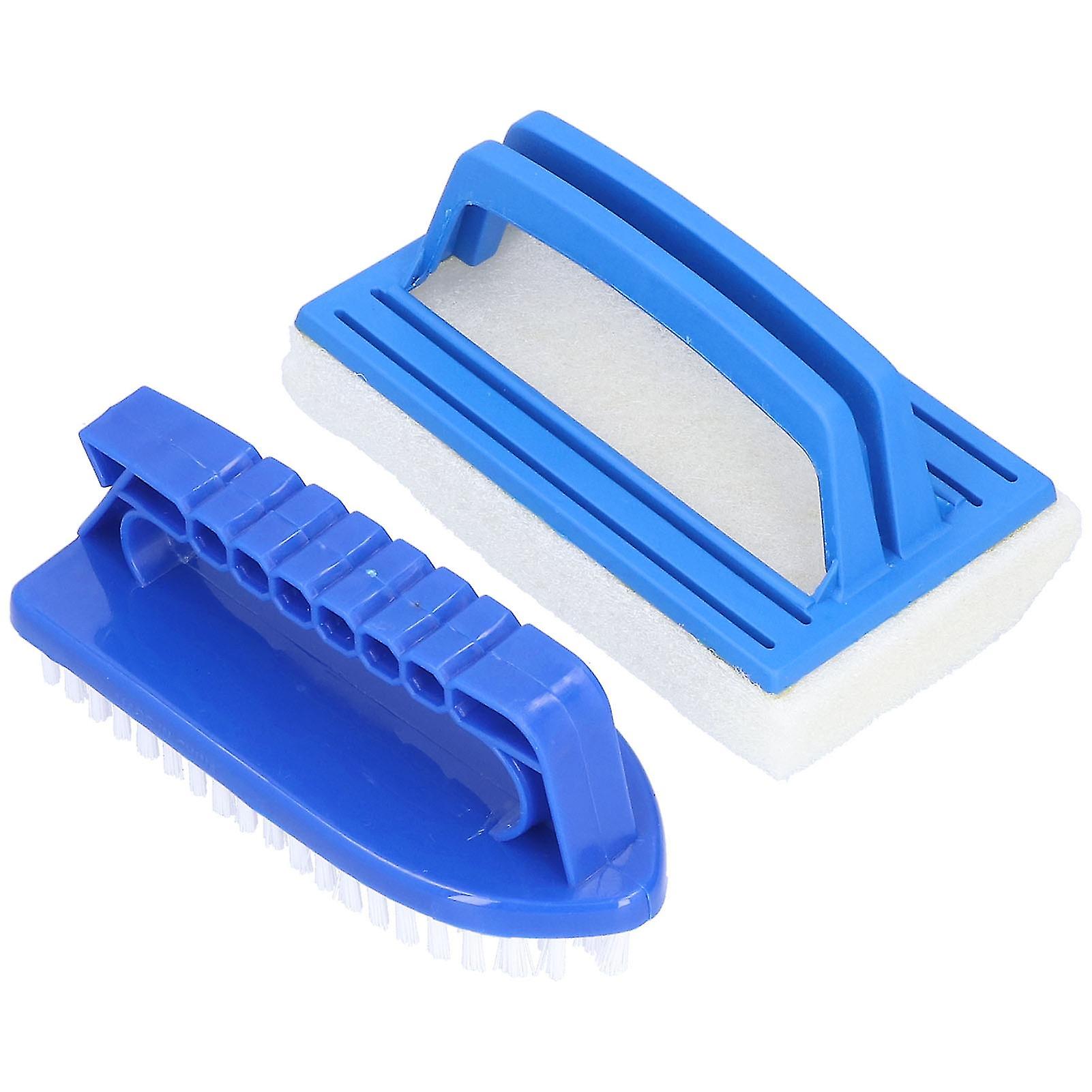 Non-Scratch Pool Scrub Brush, Vinyl Liner Cleaning Tool, Multi-Surface Pool Maintenance Sponge, Pool And Spa Cleaning Kit, Swimming Pools And Saunas