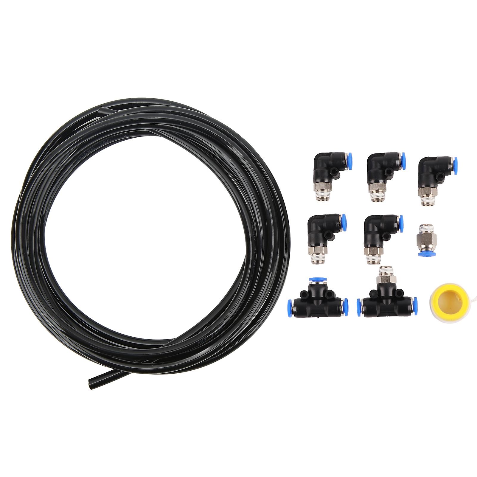 Air Tubing Fitting Kit Push to Connect Fittings for Turbocharged Vehicles with Single Wastegate