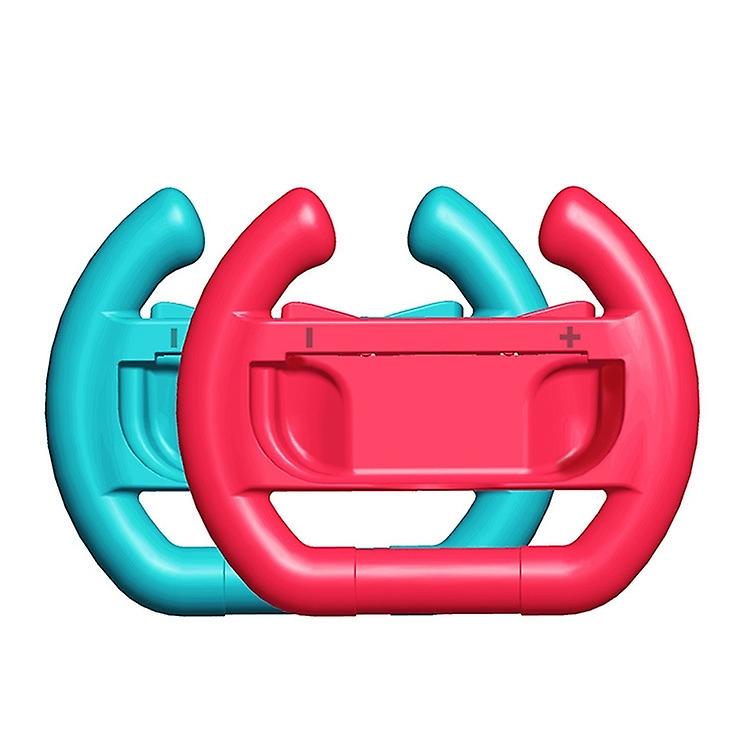 DOBE Steering Wheel For Switch OLED/Switch Red + Blue（2PCS/Pack） Red + Blue（2PCS/Pack）