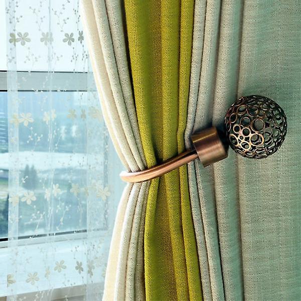 Fasjonabel uthulet design U-formet gardin tieback krok kobber