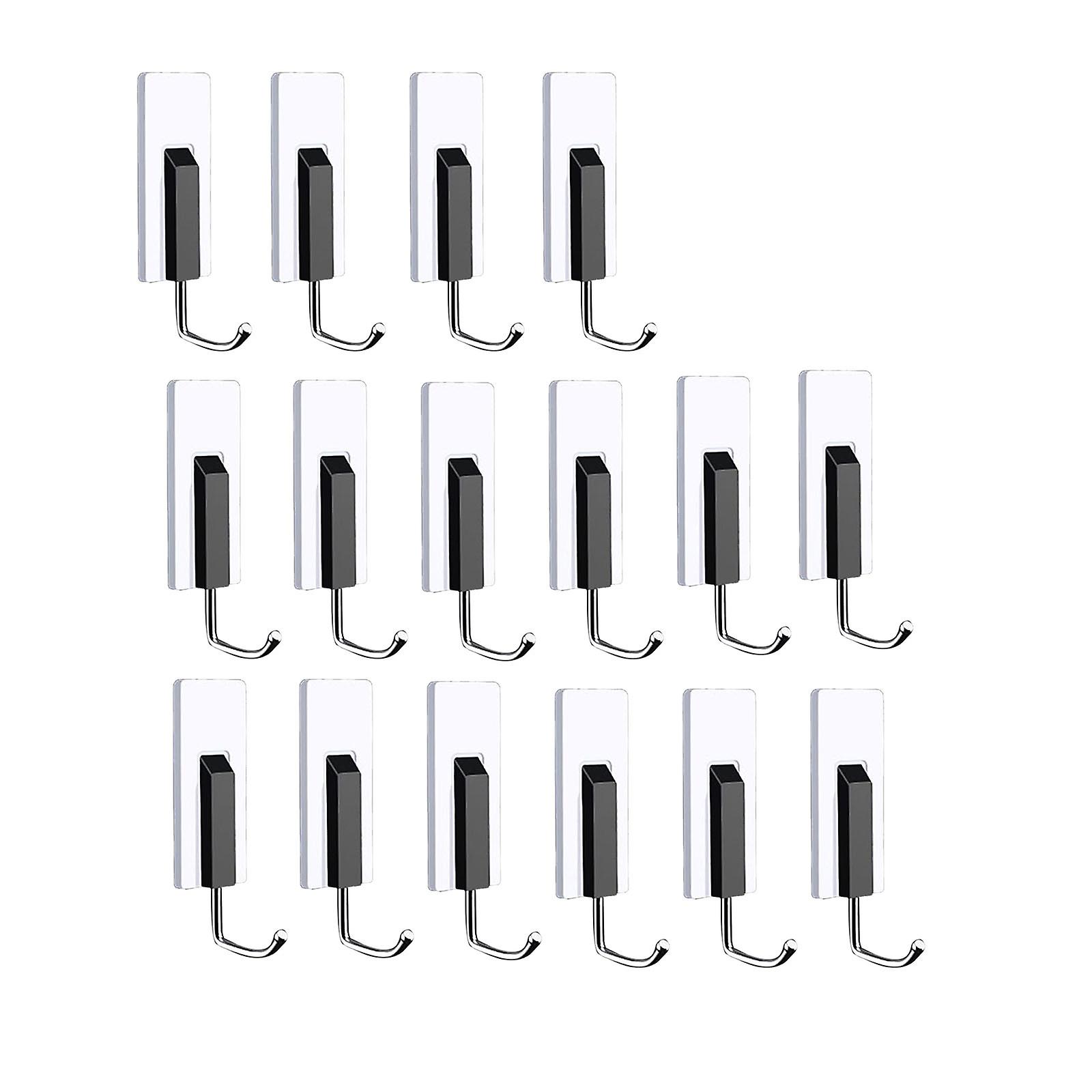 Adhesive Hooks Removable Utility Self Adhesive Wall Hook Multifunctional Holder for Home Kitchen
