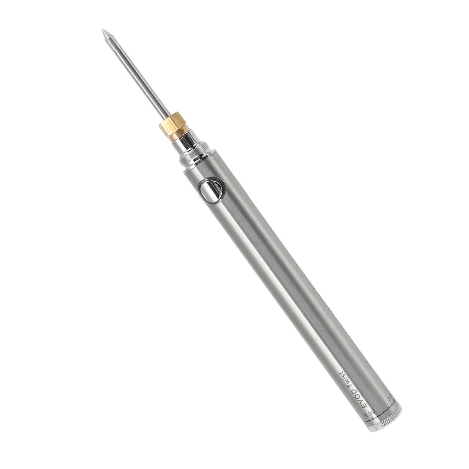Wireless Charging Welding Pen Rechargeable Soldering Iron Tip Tool with 510 Interface Silver
