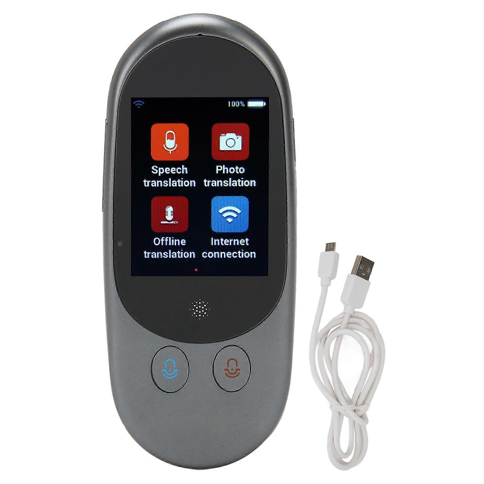 Language Translator Device, 126 Languages, LCD Touch Screen, HD Camera
