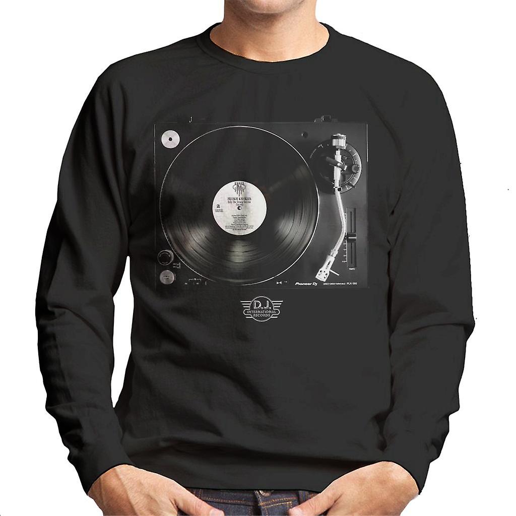 DJ International Records Turntable Men's Sweatshirt