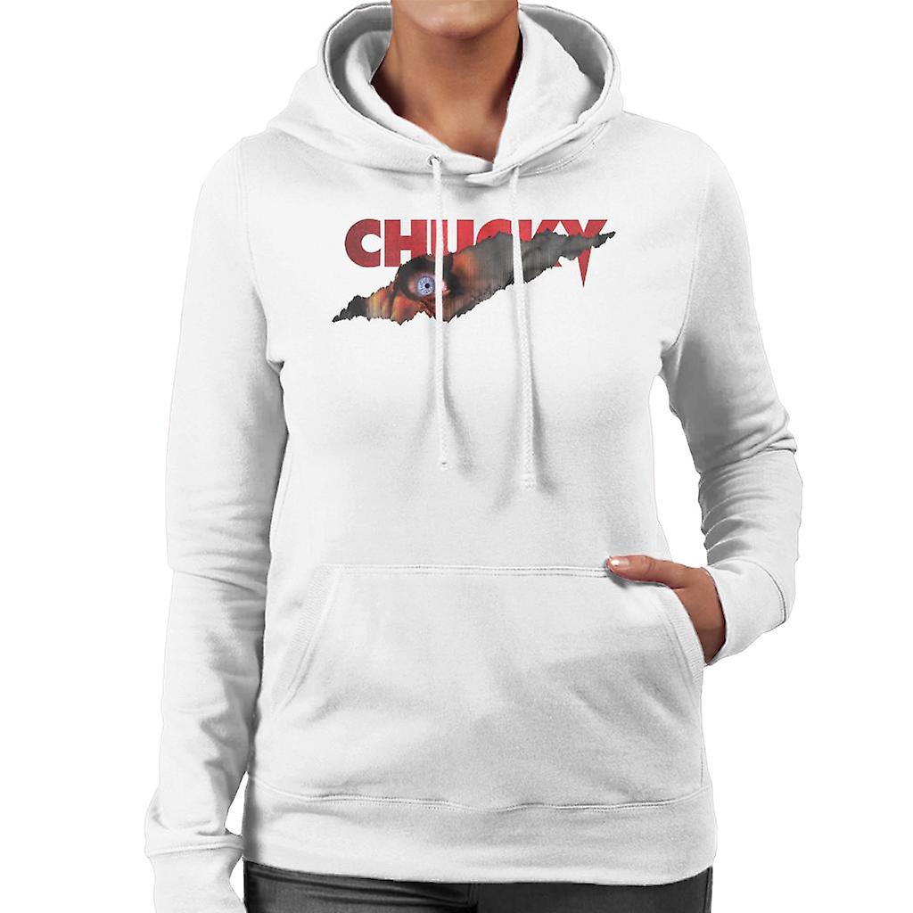 Chucky Menacing Eye Women's Hooded Sweatshirt