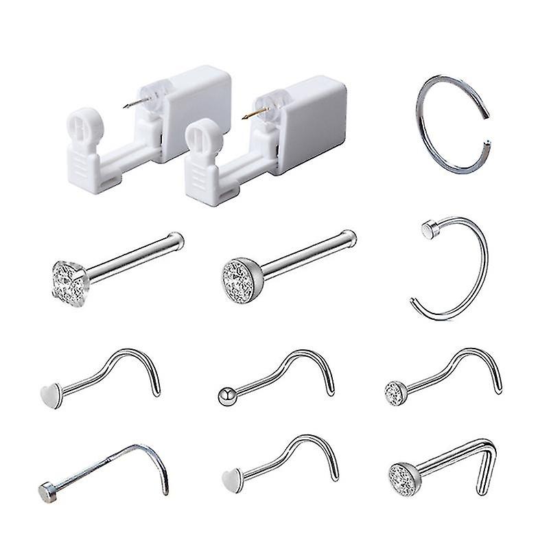 Nose Piercing Kit, Disposable Safe Sterile Piercing Unit , Nose Piercing Kit Tool