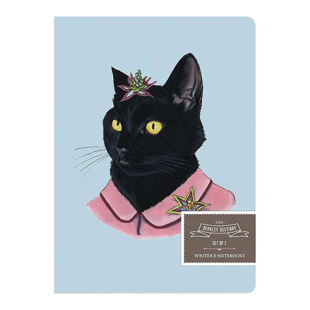 Berkley Quality Bestiary Artistic Animal Portrait Design Writer Notebook Set