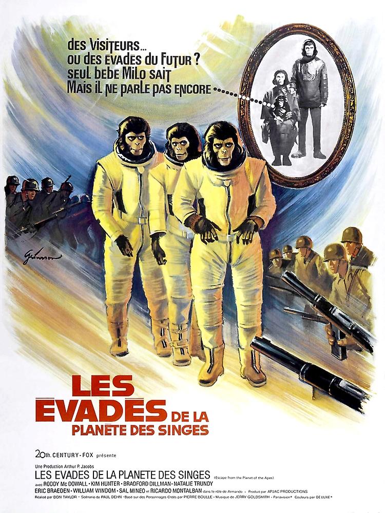 Escape From The Planet Of The Apes Poster | Fruugo DK