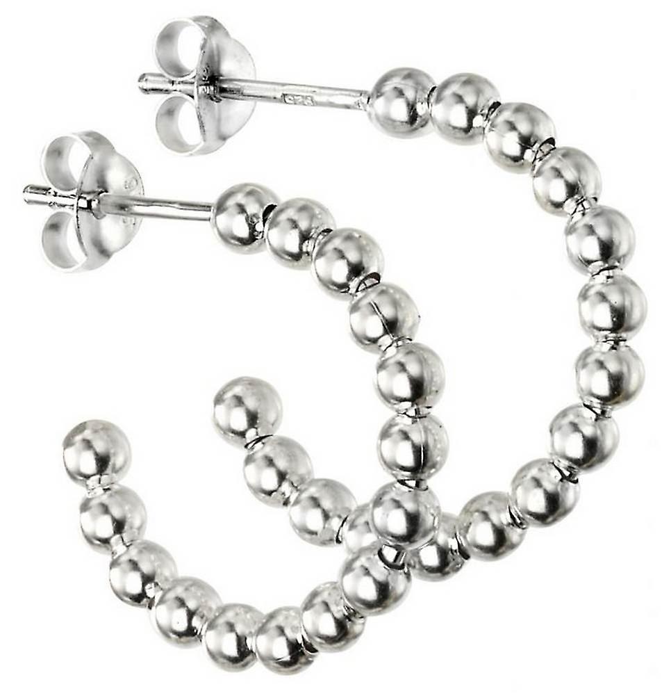 ビギツ ボール フープ イヤリング - シルバー