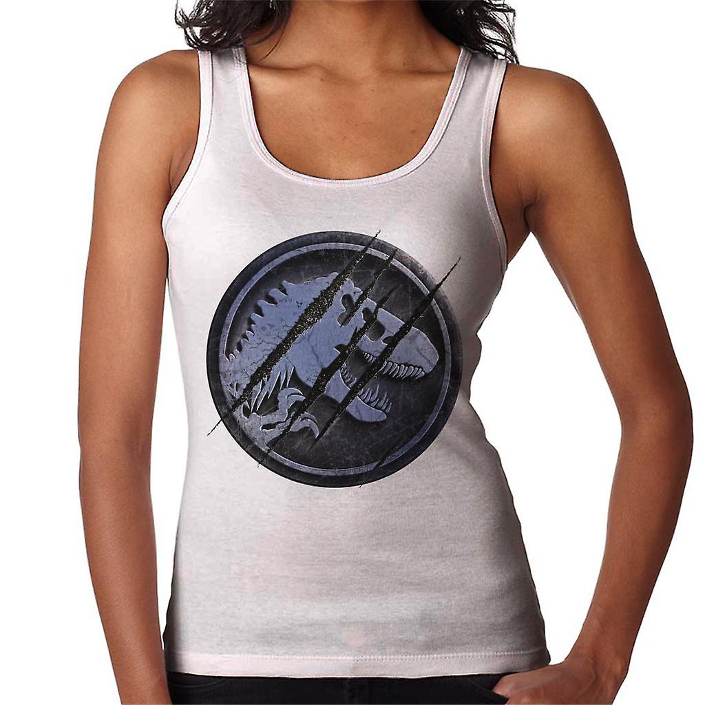 Jurassic Park Claw Marks Iconic Logo Women's Vest