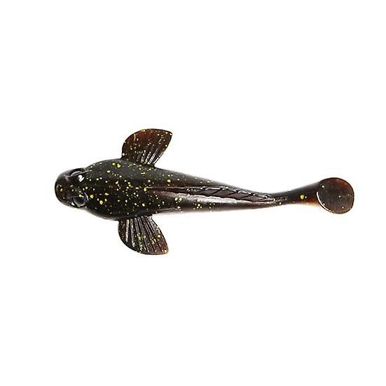 17g/12.5cm Reusable All Water Application Tempting Artificial Bait Black Spotted Fish T-tail Bionic Bait Outdoor Fishing