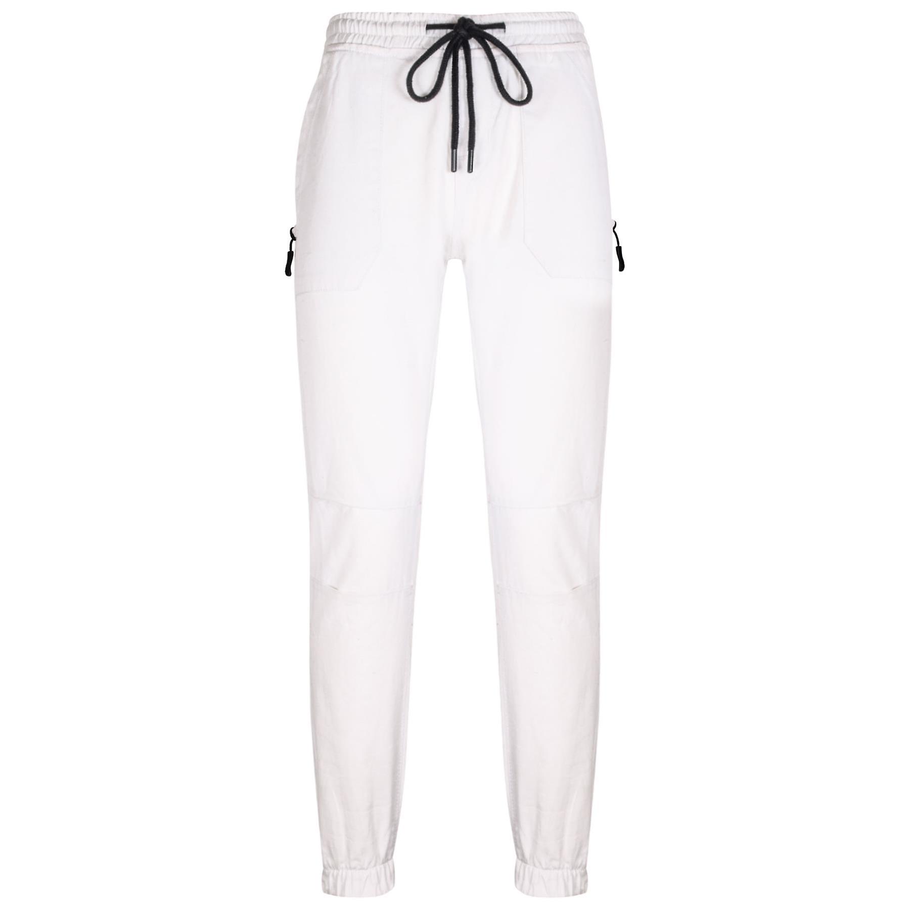 Kids Boys Plain Cotton Jeans Lightweight Sweatpants Joggers Tracksuit Bottom
