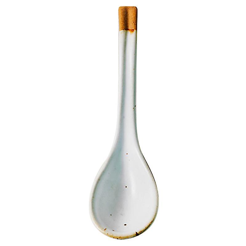 1pcs Ceramic Serving Spoon