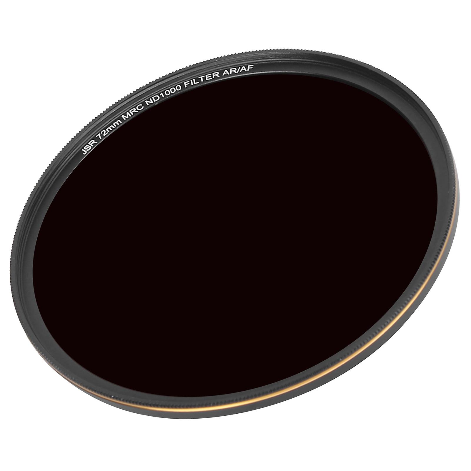 Junestar Neutral Density Dimming Lens ND Filter MRC ND1000 for SLR Mirrorless Camera Lens72mm / 2.8in (JSR?0318?01)