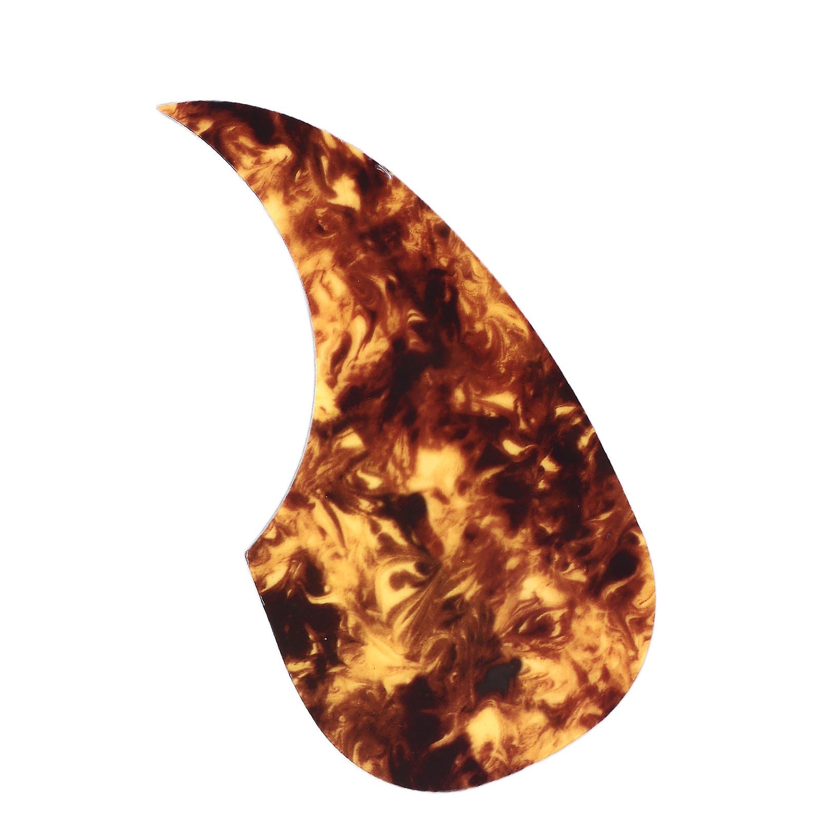 41 Inch Turtle Shell Color PVC Guitar Pickguard Teardrop Shape