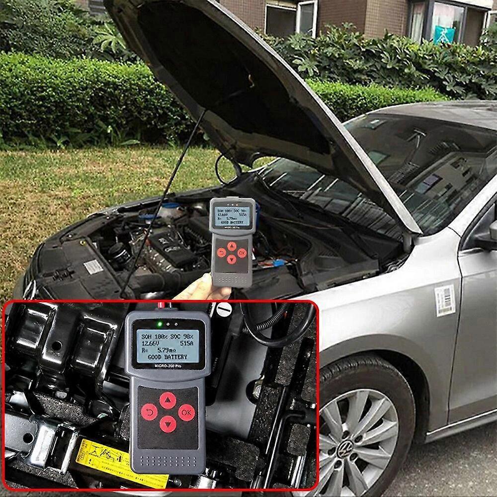 Car and Motorcycle Battery Tester 12V Battery Measuring Machine Ttest Battery Life voltage internal Resistance Repair Tool FN9U6108