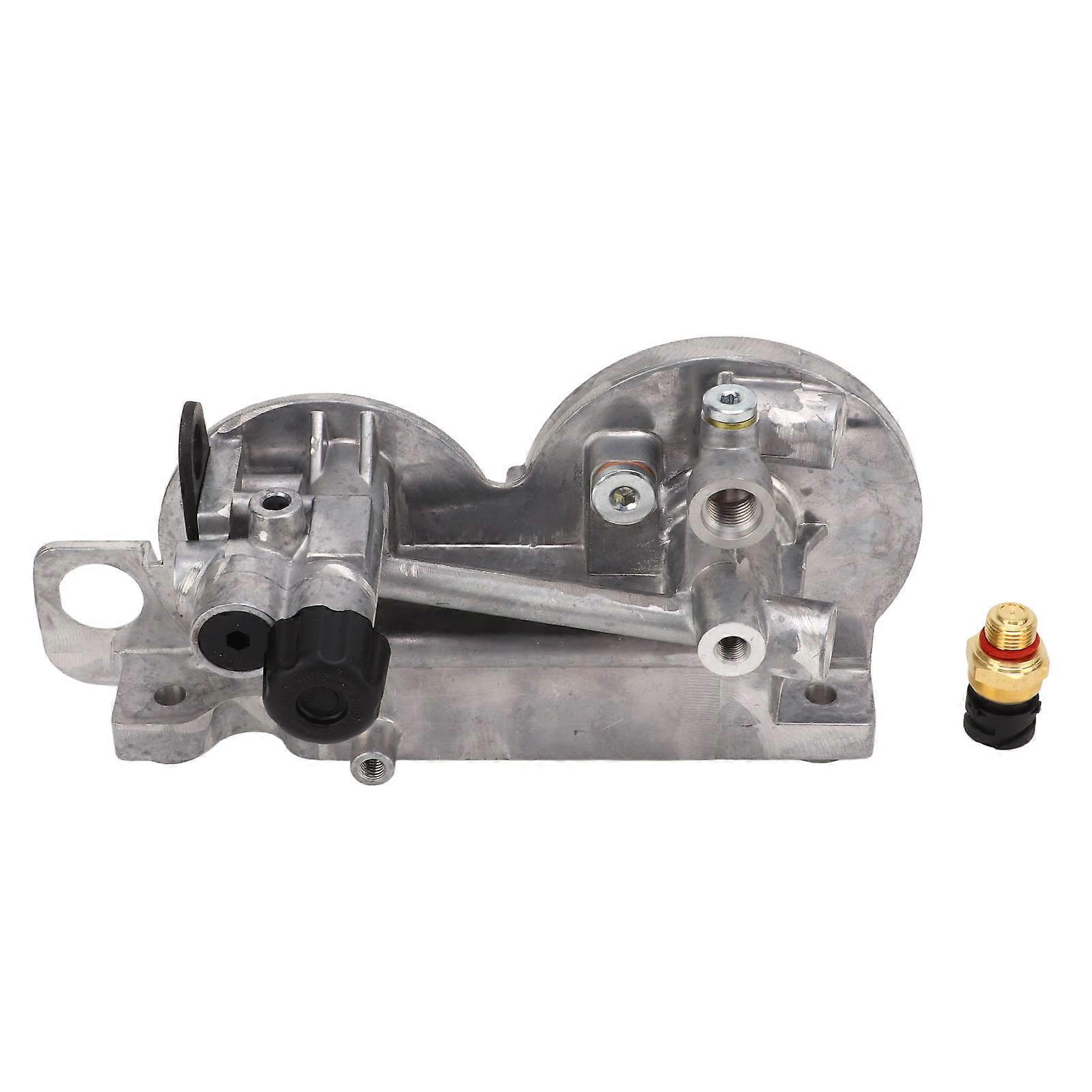 Fuel Filter Housing 21023287 Metal Engine Diesel Filter Head Base for MP7 MP8 MP10 D11 D12 D13 D16