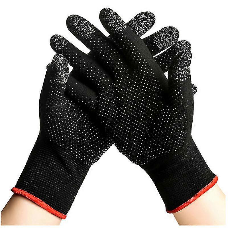 GYFDYM 2pcs Hand Cover Game Controller For Pubg Sweat Resistant Non-scratch Sensitive Touch Screen Gaming Thumb Finger Sleeve Gloves