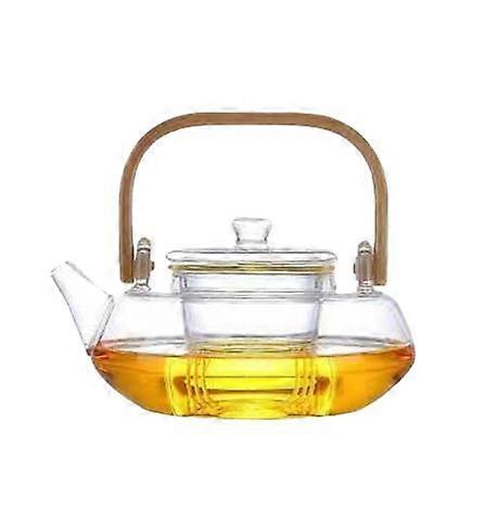 Théière en verre borosilicate